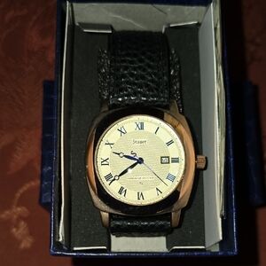 Black and Gold Men's Watch